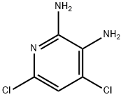 2,3-Diamino-4,6-dichloropyridine Struktur