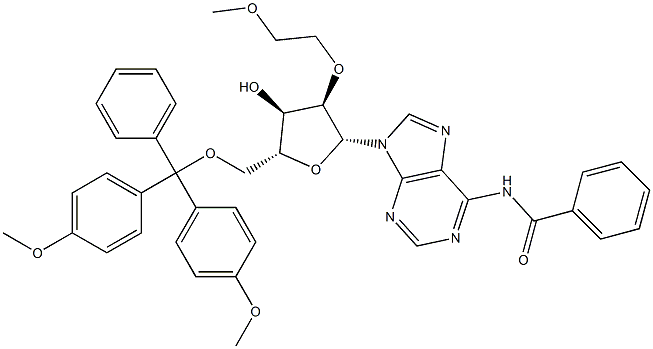 5'-O-DMTr-2'-O-MOE-rA(Bz)