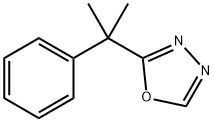 2-(2-phenylpropan-2-yl)-1,3,4-oxadiazole Struktur