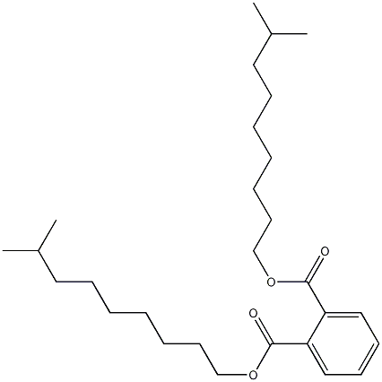 Diisodecyl phthalate Struktur