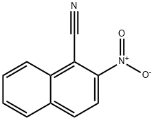 1-Cyano-2-nitronaphthalene Struktur