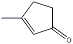 3-Methyl-2-cyclopentene-1 -one Struktur