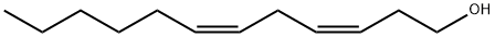 (Z,Z)-3,6-Dodecadien-1-ol Struktur