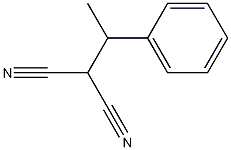 (1-phenylethyl)malononitrile Struktur