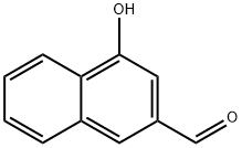 4-Hydroxynaphthalene-2-carboxaldehyde Struktur