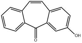 3-Hydroxy 5-Dibenzosuberenone Struktur