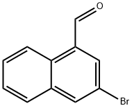 3-Bromonaphthalene-1-carboxaldehyde Struktur