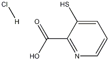 3-Mercaptopicolinic Acid, Hydrochloride Struktur