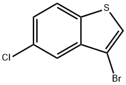 3-BROMO-5-CHLOROBENZO[B]THIOPHENE Struktur