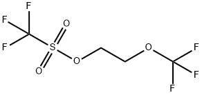 2-(trifluoromethoxy)ethyl trifluoromethanesulfonate Struktur