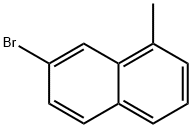 7-Bromo-1-methylnaphthalene Structure