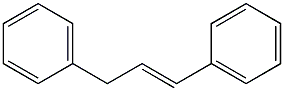 1,3-Diphenylpropene Struktur