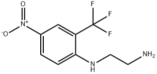 N1-(4-Nitro-2-trifluoromethyl-phenyl)-ethane-1,2-diamine Struktur