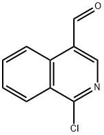 1-Chloroisoquinoline-4-carboxaldehyde Struktur