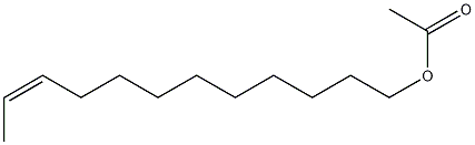 (Z)-10-Dodecenyl acetate Struktur