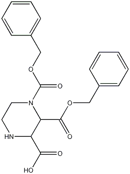 (3S)-四氫-1,2,3-噠嗪三羧酸 3-叔丁酯 1,2-雙(苯甲基)酯, 370891-25-1, 結構式