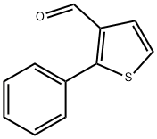 3-Formyl-2-phenylthiophene Struktur