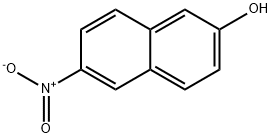 2-Hydroxy-6-nitronaphthalene Struktur