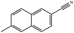 2-Cyano-6-methylnaphthalene Struktur