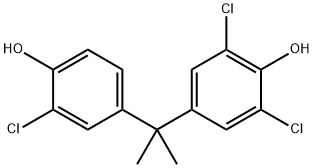 3,3',5-TRICHLOROBISPHENOLA Struktur