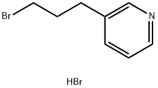 3-(3-Bromopropyl)pyridine  Hydrobromide Struktur