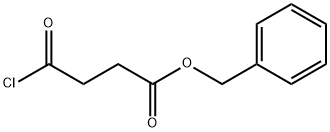 Benzyl succinyl chloride Struktur