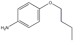 4-Butoxyaniline Struktur