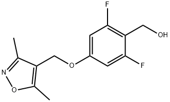 4-[(3,5-Dimethyl-4-isoxazolyl)methoxy]-2,6-difluorobenzenemethanol