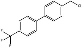 4-(4-Trifluoromethylphenyl)benzylchloride Struktur