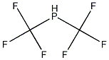 bis(trifluoromethyl)phosphane Struktur