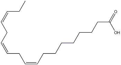 Linolenic acid Struktur