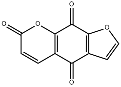 5,8-Dioxopsoralen Struktur