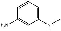 N-Methyl-m-phenylenediamine Struktur