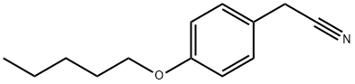 [p-(Pentyloxy)phenyl]acetonitrile Struktur