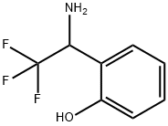 Phenol, 2-(1-amino-2,2,2-trifluoroethyl)- Struktur