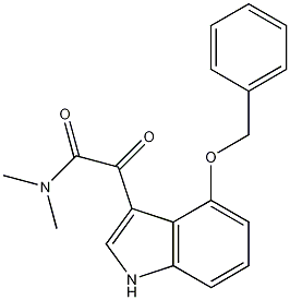 4-(Benzyloxy)-N,N-dimethyl-indole-3-glyoxylamide