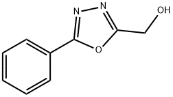 5-Phenyl-1,3,4-oxadiazole-2-methanol Struktur