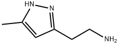 2-(3-methyl-1H-pyrazol-5-yl)ethanamine Struktur