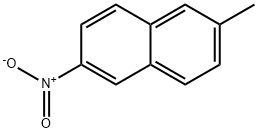 2-Methyl-6-nitronaphthalene Struktur