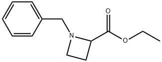 1-(Phenylmethyl)-2-azetidinecarboxylic acid ethyl ester Struktur