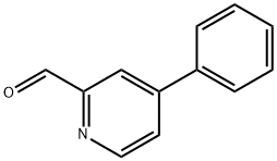 4-Phenylpyridine-2-carboxaldehyde Struktur