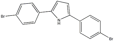 2,5-bis(4-bromophenyl)-1H-pyrrole Struktur