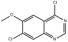 4,7-Dichloro-6-methoxyquinazoline Struktur