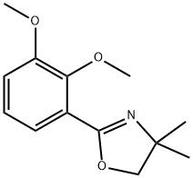 2-(2,3-dimethoxyphenyl)-4,4-dimethyl-4,5-dihydrooxazole Struktur