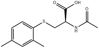 N-乙?；?S-(2,4 - 二甲基苯)-L-半胱氨酸, 581076-69-9, 結(jié)構(gòu)式