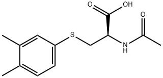 N-乙?；?S-(3,4 - 二甲基苯)-L-半胱氨酸, 581076-72-4, 結(jié)構(gòu)式