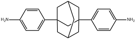 1,3-Bis(4-aminophenyl)adamantane Structure