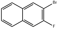 2-Bromo-3-fluoronaphthalene Struktur