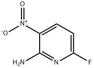 2-Amino-6-fluoro-3-nitropyridine Struktur