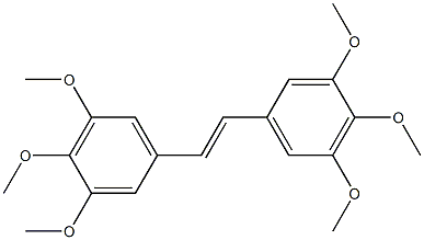 (E)-3,4,5,3',4',5'-Hexamethoxystilbene